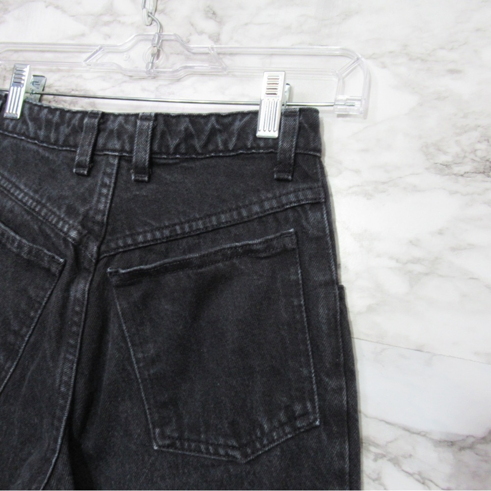 Gap Vintage Washed Black Ankle Length Denim Jeans Size 3/4 - Picture 5 of 16